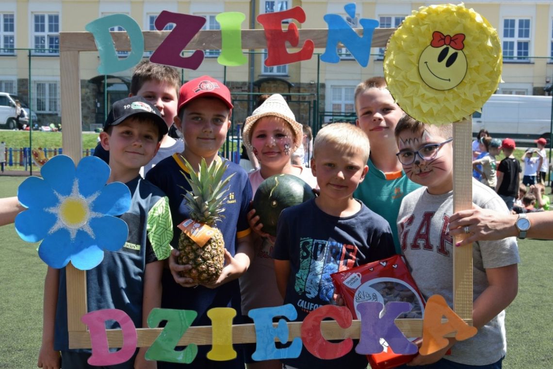 Dzień Dziecka w Szkole Podstawowej w Rymanowie. Atrakcji nie brakowało