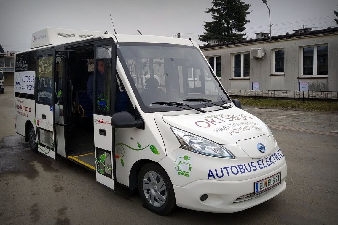 Elektryczny Nissan testowany przez MKS Krosno