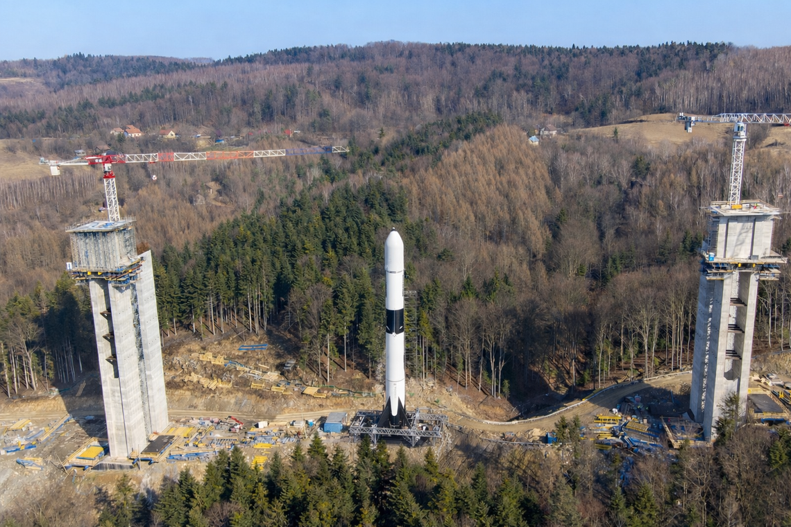Estakada większa niż Falcon 9 i Wieża Mariacka