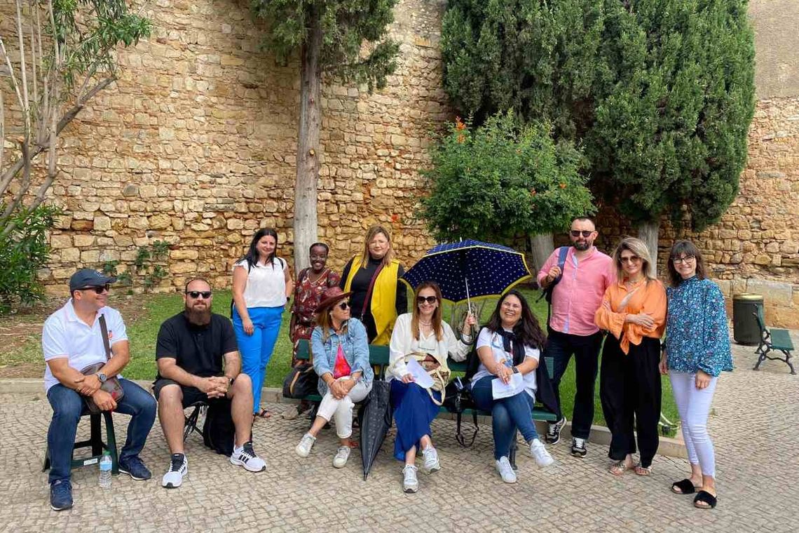 Europejska edukacja - szkolenie kadry Szkoły Podstawowej im. Bohaterów Monte Cassino z Ustrobnej w Portugalii