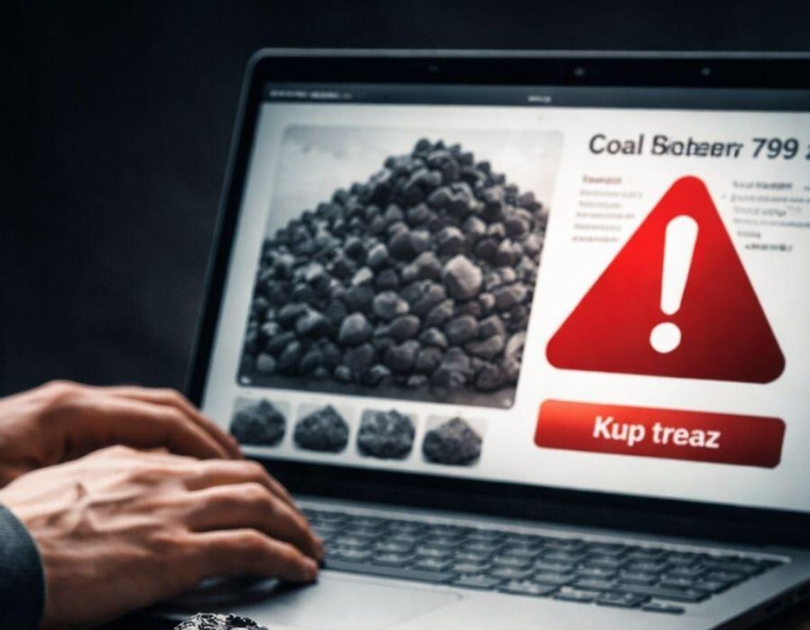 Fałszywe sklepy z węglem wyłudzają tysiące złotych
