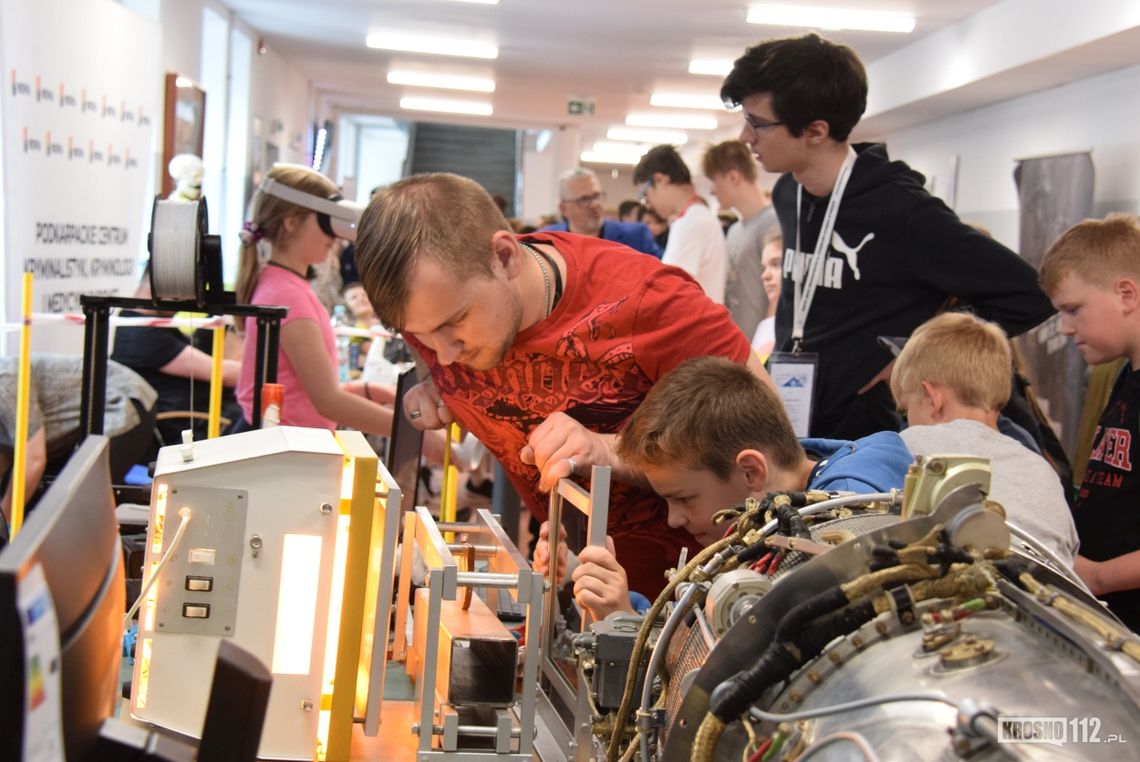 Festiwal Nauki i Techniki w krośnieńskim "Mechaniku". Atrakcji nie brakowało