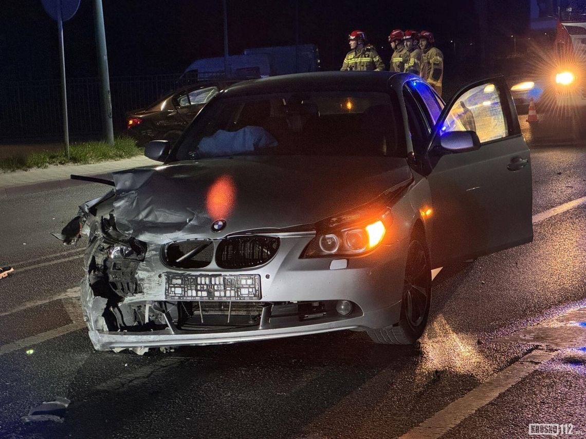 Fiatem wymusił pierwszeństwo na kierowcy BMW