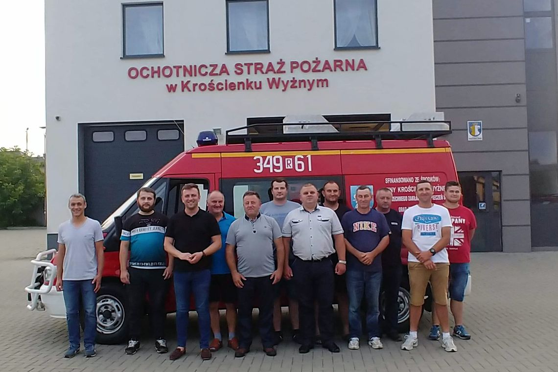 Ford Transit z OSP Krościenko Wyżne trafił do OSP Czekaj