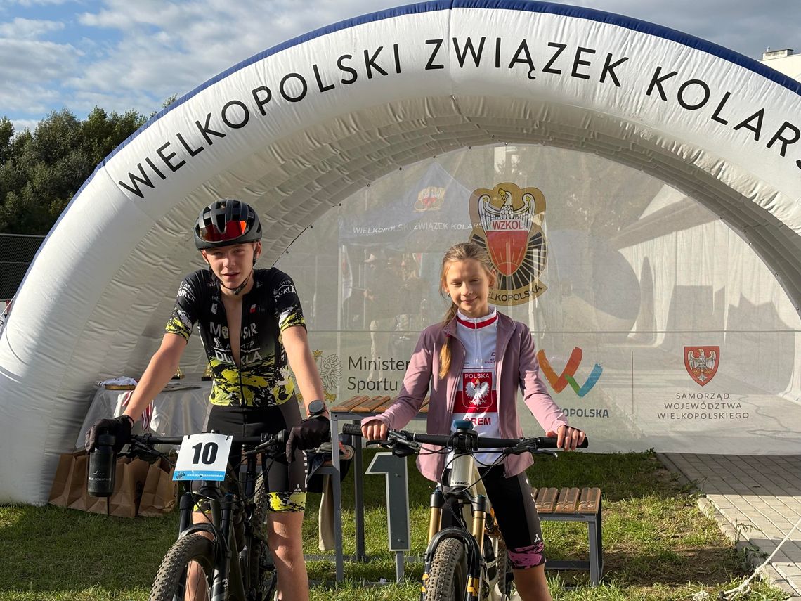 Gabrysia Szopa z Dukli Mistrzynią Polski w MTB. Dominik Majer czwarty Gabrysia Szopa z Dukli Mistrzynią Polski w MTB. Dominik Majer czwarty