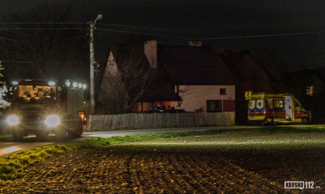 Głowienka. Medycy i strażacy reanimowali mężczyznę