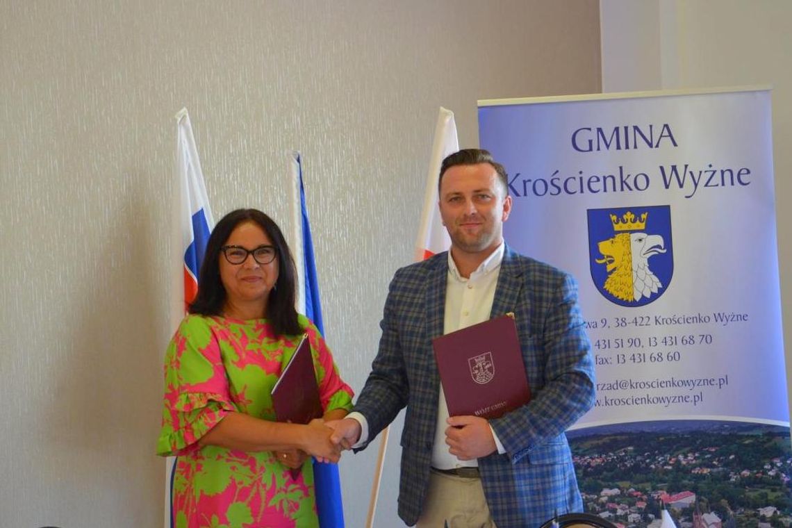 Gmina Krościenko Wyżne rozpoczyna współpracę ze słowackim Svidníkiem