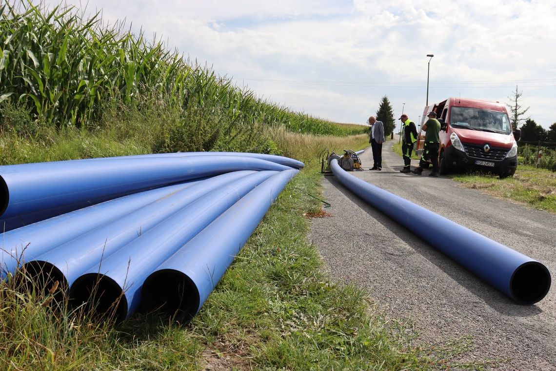 Gmina Miejsce Piastowe rozbudowuje sieć wodno-kanalizacyjną