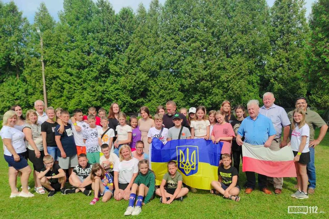 Gmina Rymanów kolejny raz gościła dzieci z Nowowołyńska na letniej kolonii