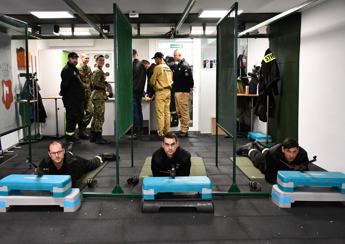 Gminne Zawody Strzeleckie Strażaków w Rymanowie