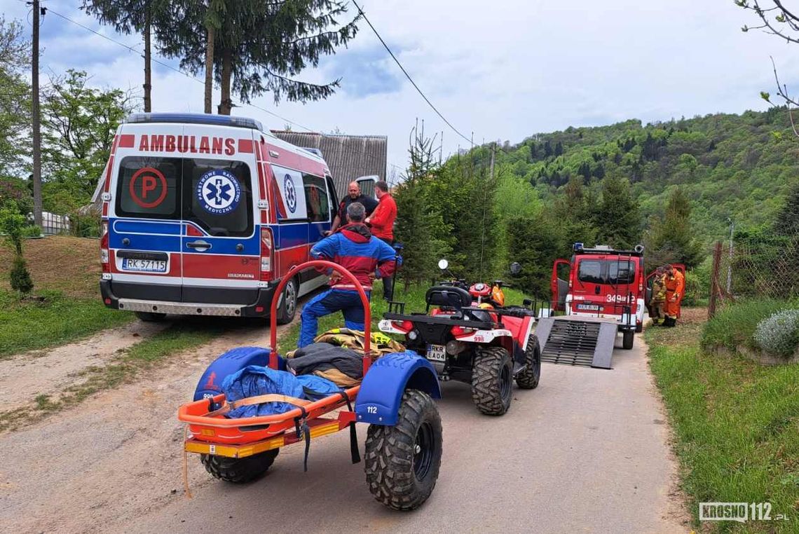 Góra Cergowa. Kobieta na szlaku potrzebowała pomocy medycznej