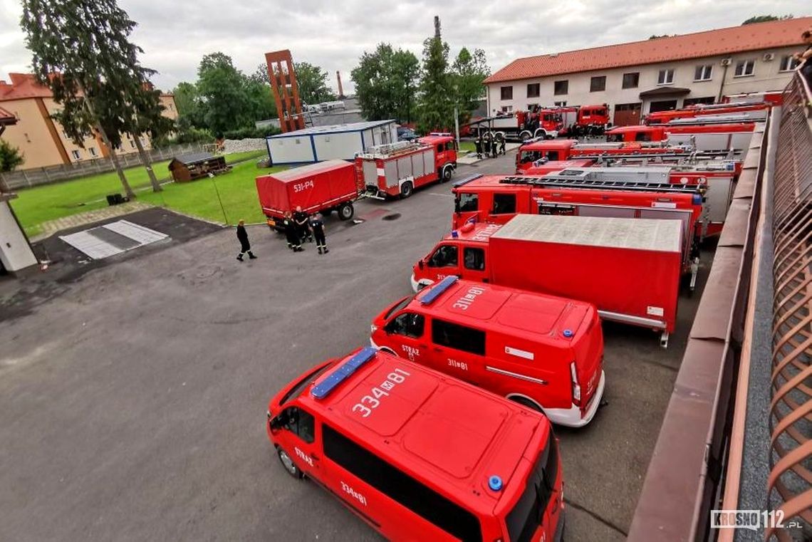 Gwałtowne ocieplenie. Podkarpaccy strażacy sprawdzają sprzęt w przypadku wystąpienia powodzi