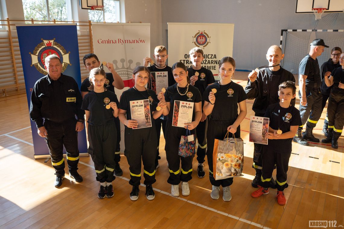 I Halowe Młodzieżowe Zawody Sportowo-Pożarnicze Gminy Rymanów I Halowe Młodzieżowe Zawody Sportowo-Pożarnicze Gminy Rymanów