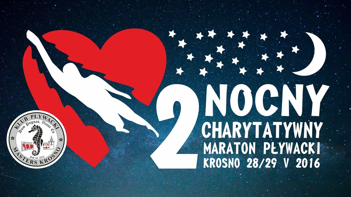 II Nocny Charytatywny Maraton Pływacki dla Oskara