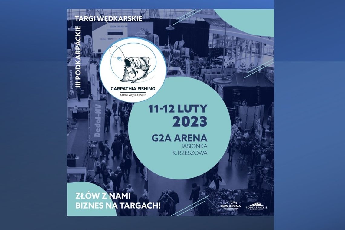 III Podkarpackie Targi Wędkarskie w G2A Arena już 11-12 lutego