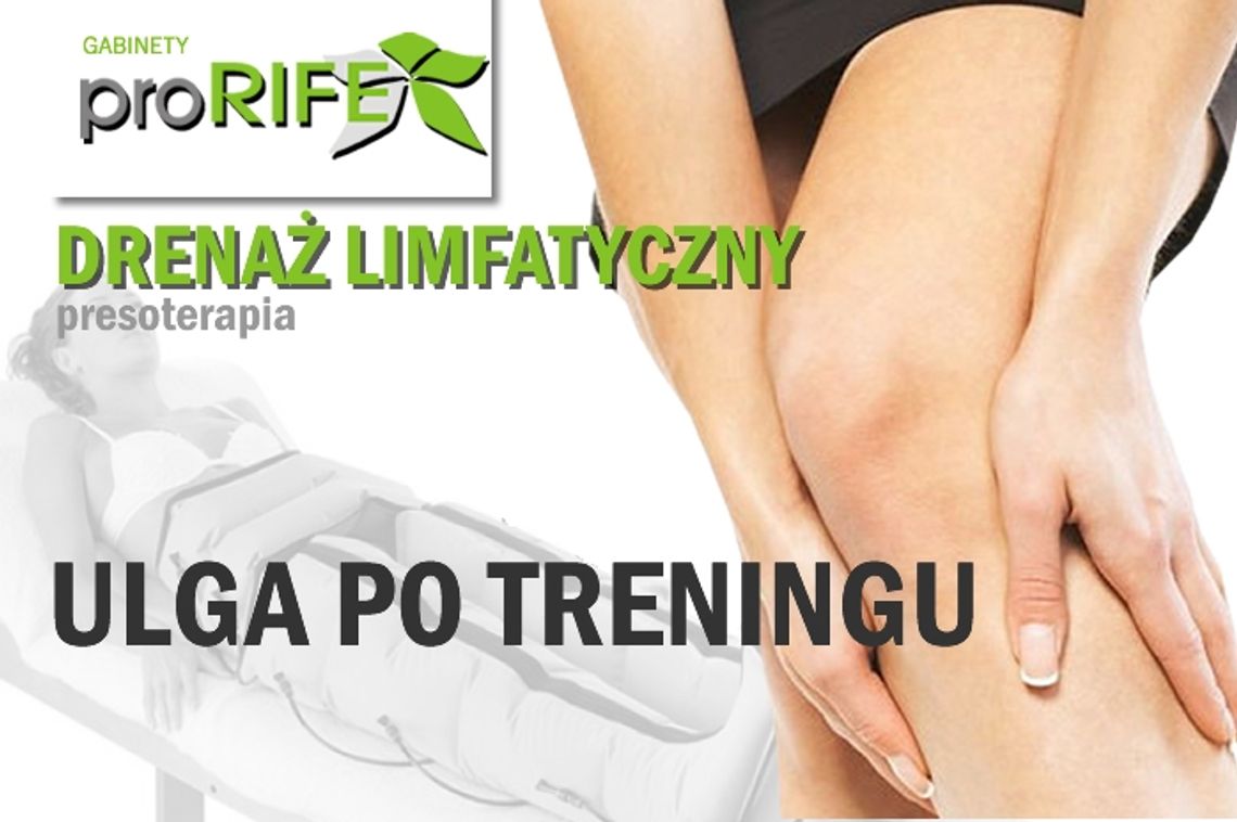 Intensywnie ćwiczysz, masz obolałe mięśnie, kontuzje? Drenaż limfatyczny ulży także po treningu