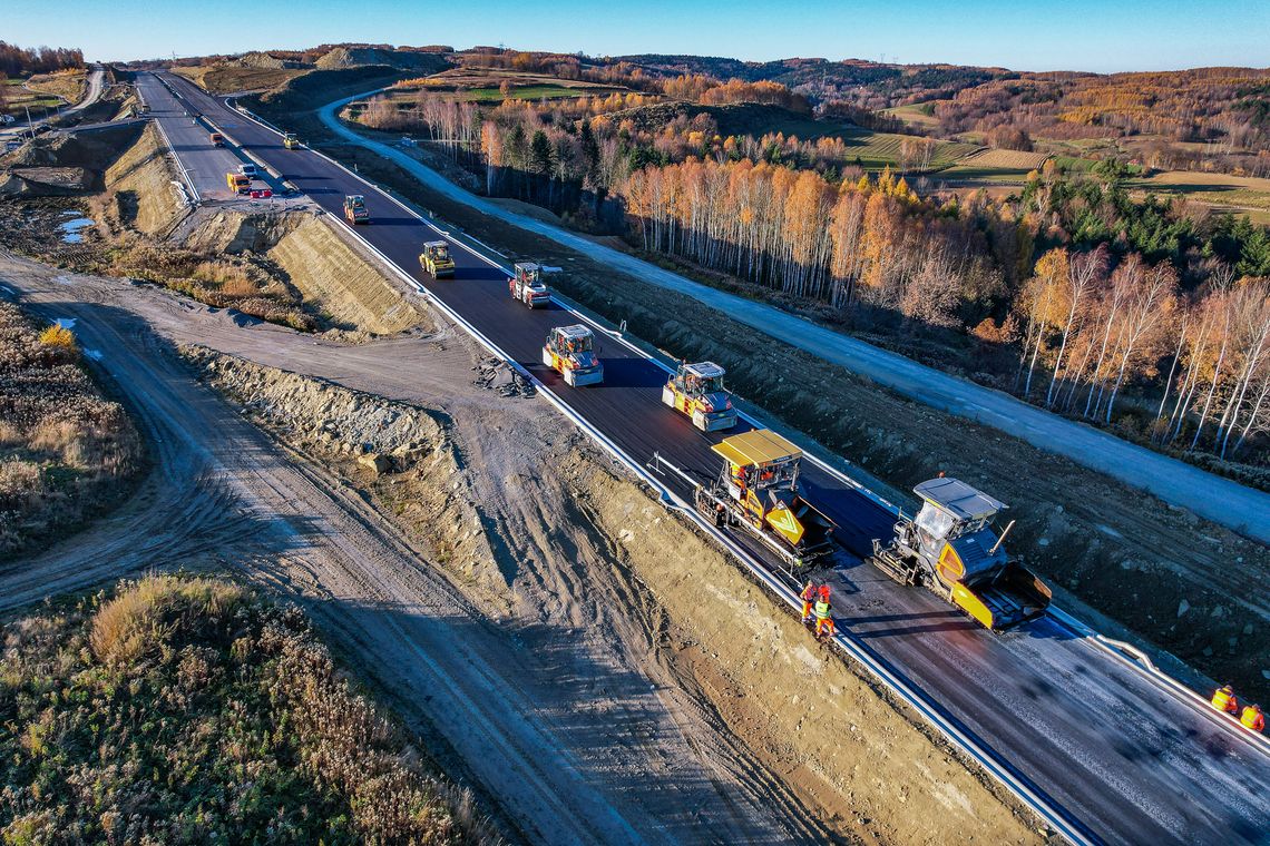 Intensywny rok inwestycji drogowych na Podkarpaciu