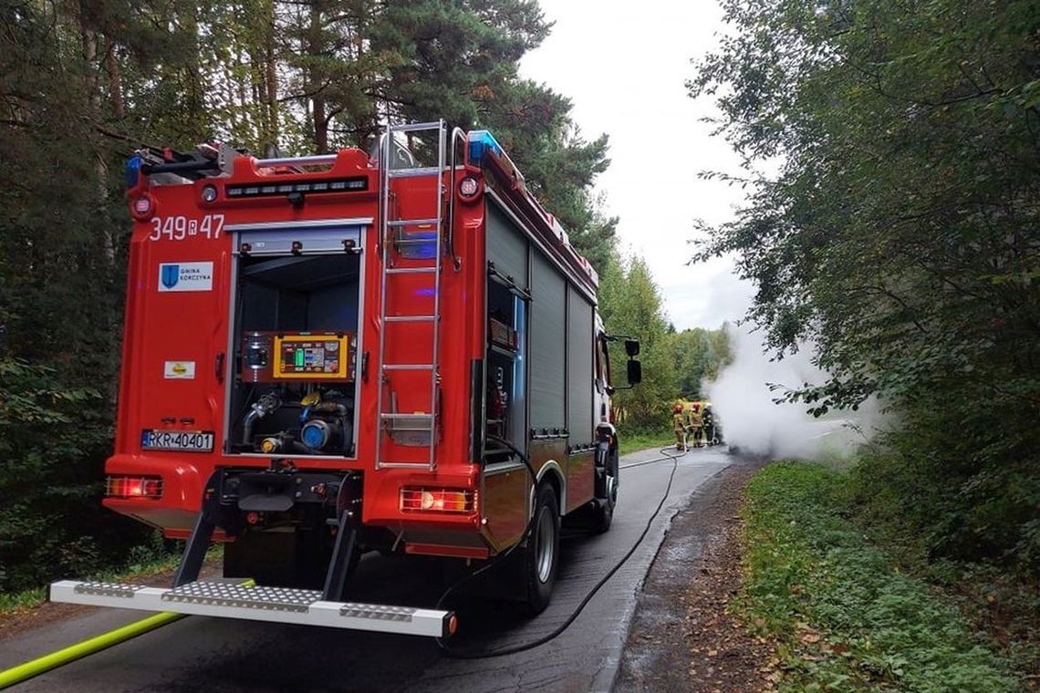 ? Interwencje krośnieńskich strażaków. Pożary w Odrzykoniu, Orzechówce i Wietrznie
