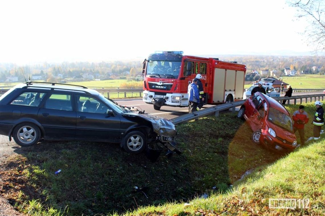 ISKRZYNIA: Zderzenie Fiata i Audi