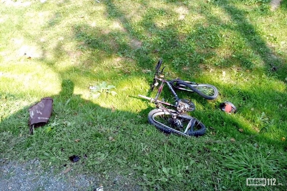IWLA: Potrącenie rowerzysty przez ciężarówkę