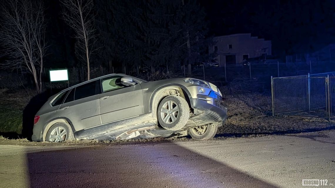 Iwonicz. Obywatelskie ujęcie kompletnie pijanego kierowcy BMW przy węźle S19 Iwonicz. Obywatelskie ujęcie kompletnie pijanego kierowcy BMW przy węźle S19