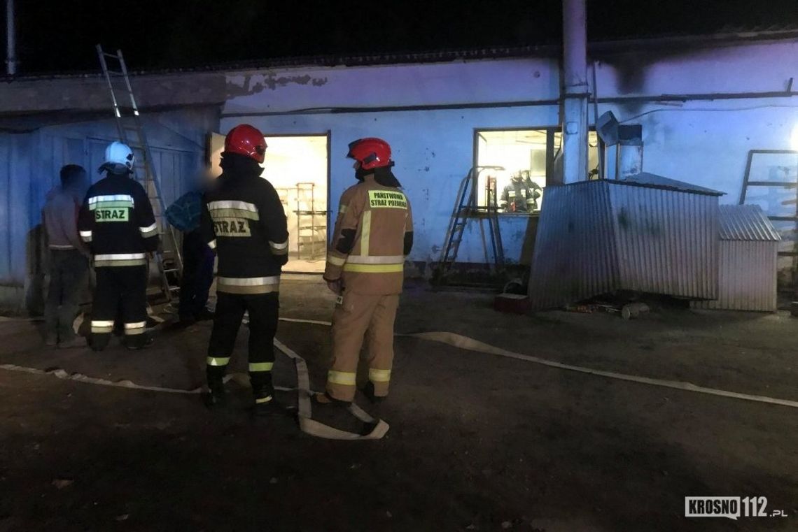 IWONICZ: Wybuch i pożar w jednym z zakładów