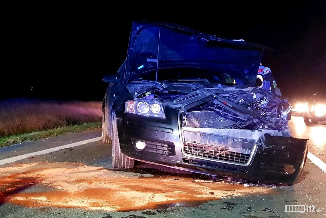 ? Iwonicz. Zderzenie audi i mercedesa na Floriańskiej