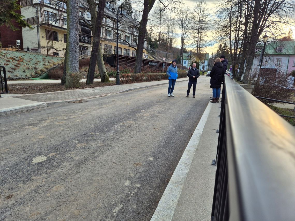 Iwonicz-Zdrój. Zakończono przebudowę mostu na potoku Iwoniczanka