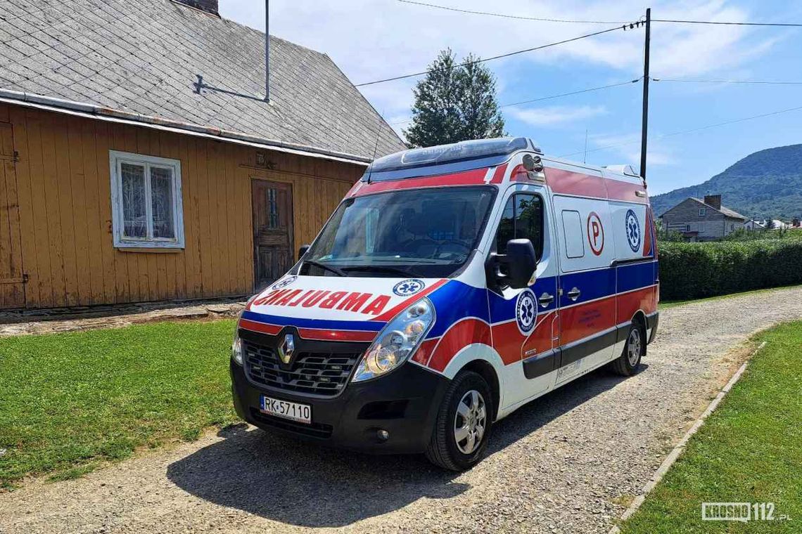 Jasionka. Kobieta wpadła do potoku