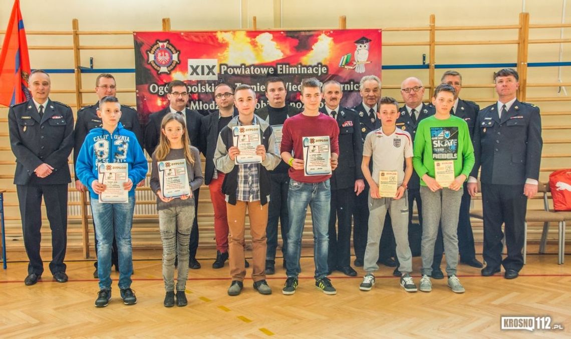 JAŚLISKA: Eliminacje powiatowe Ogólnopolskiego Turnieju Wiedzy Pożarniczej