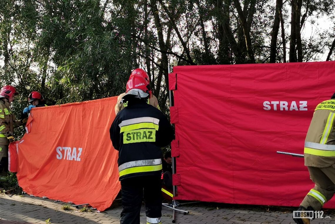 Jechali na grzyby. Kierowca stracił przytomność [AKTUALIZACJA]