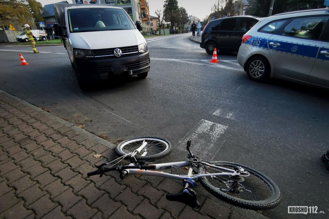 ? Jedlicze. 60-latek nie widział 12-letniego rowerzysty