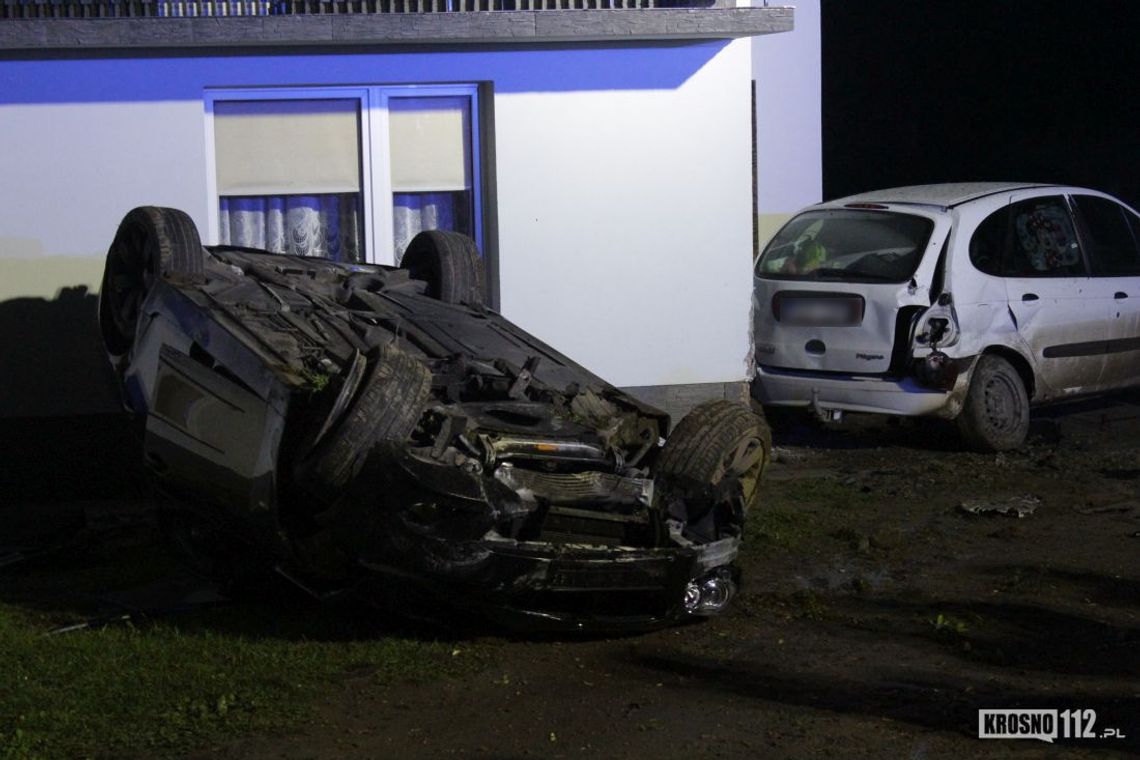 JEDLICZE: Kierowca zbiegł z miejsca wypadku BMW