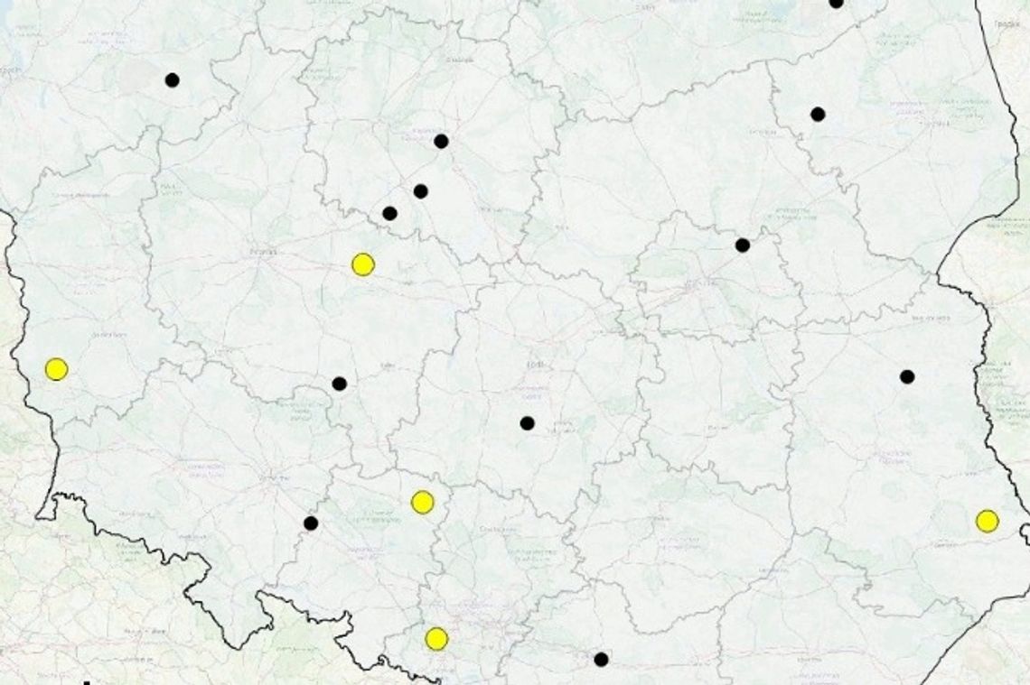 Jeździj bezpiecznie, by nie znaleźć się na tej mapie