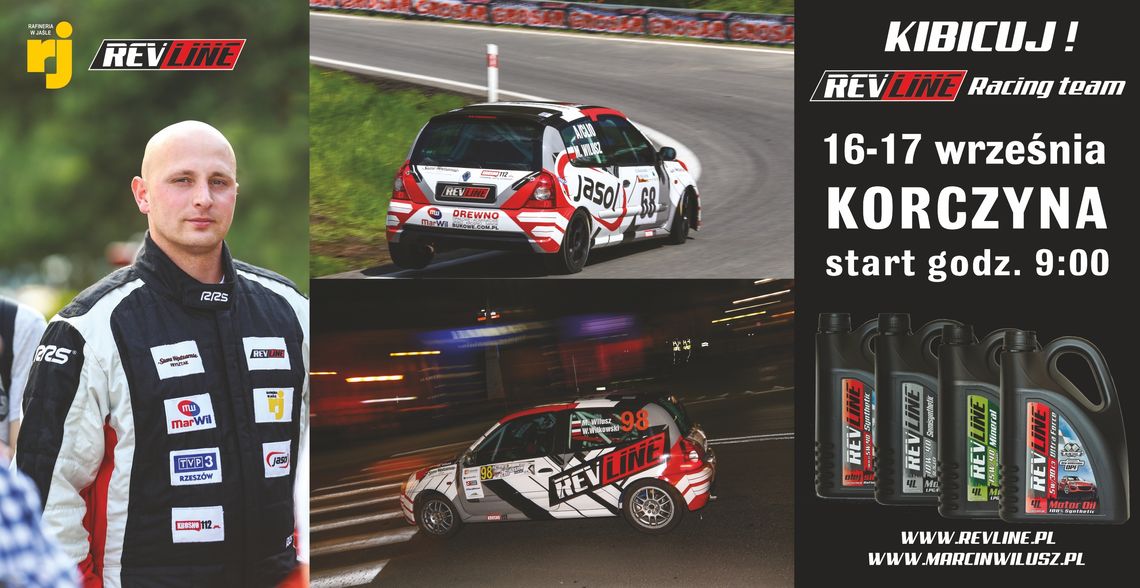 Kibicuj RevLine Racing Team w Korczynie, zgarnij nagrody kibica