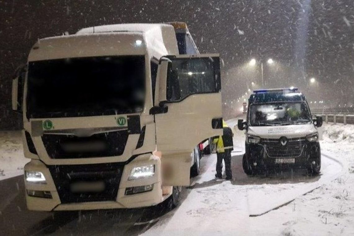 Kierowca ciężarówki jechał z Turcji bez snu. Został zatrzymany w Polsce