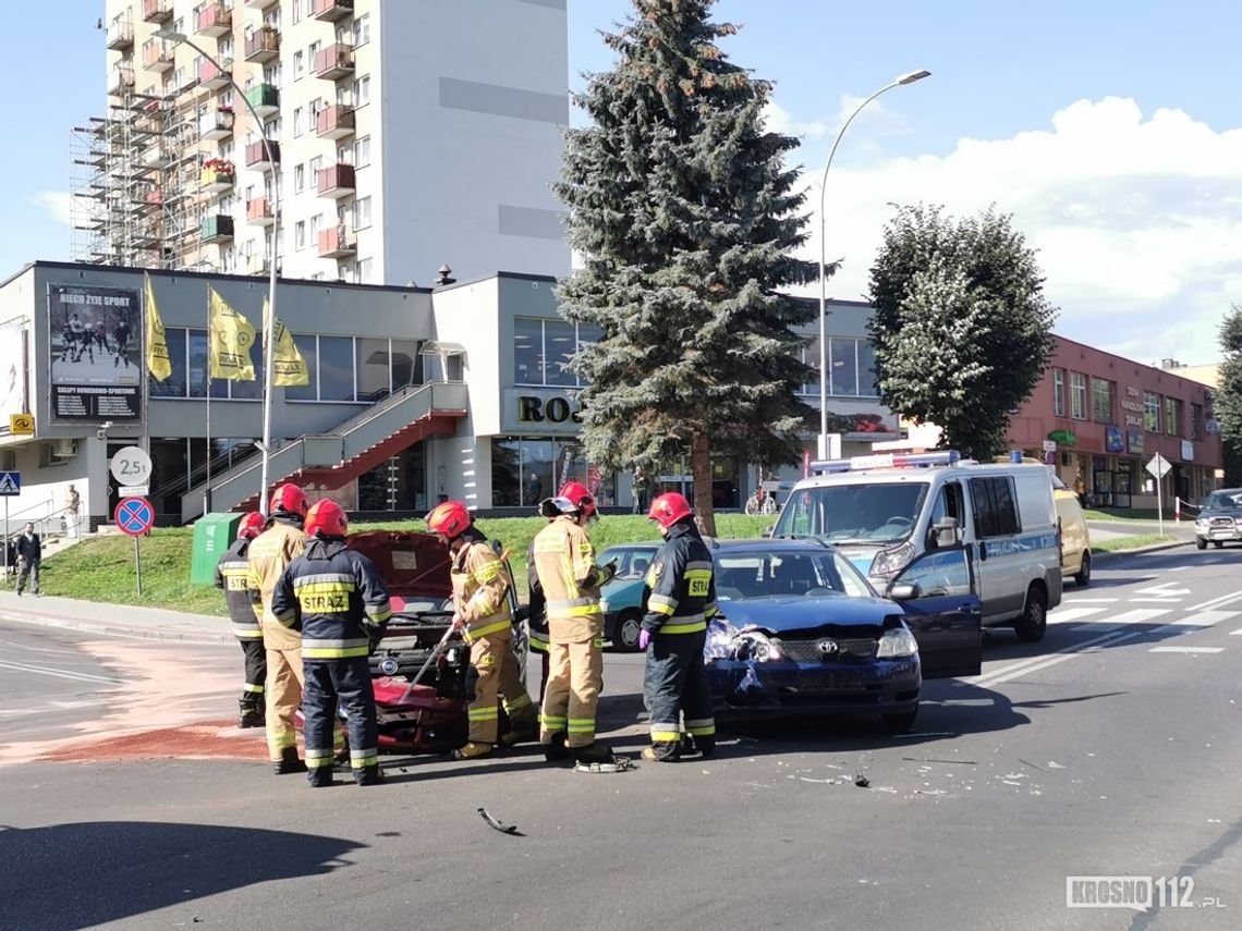 Kierująca Fiatem wymusiła pierwszeństwo na kierującej Toyotą