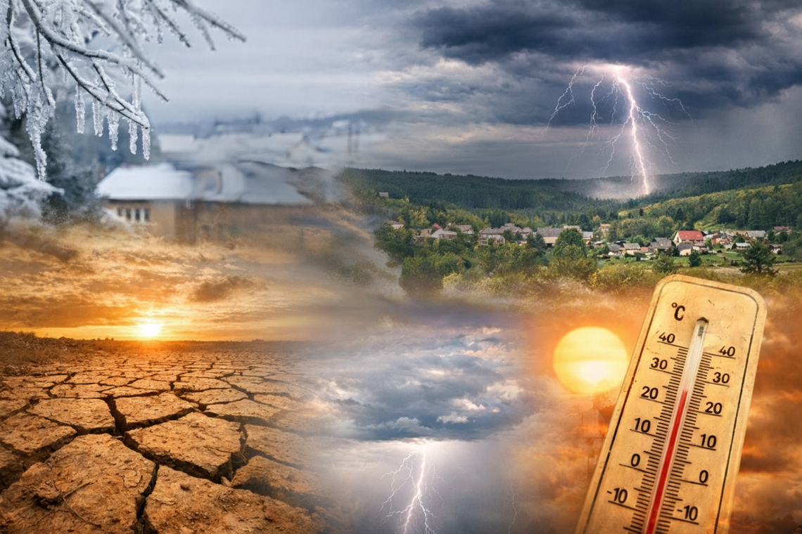 Meteo Krosno: klimatyczne podsumowanie 2025 roku - jest coraz cieplej Meteo Krosno: klimatyczne podsumowanie 2025 roku - jest coraz cieplej