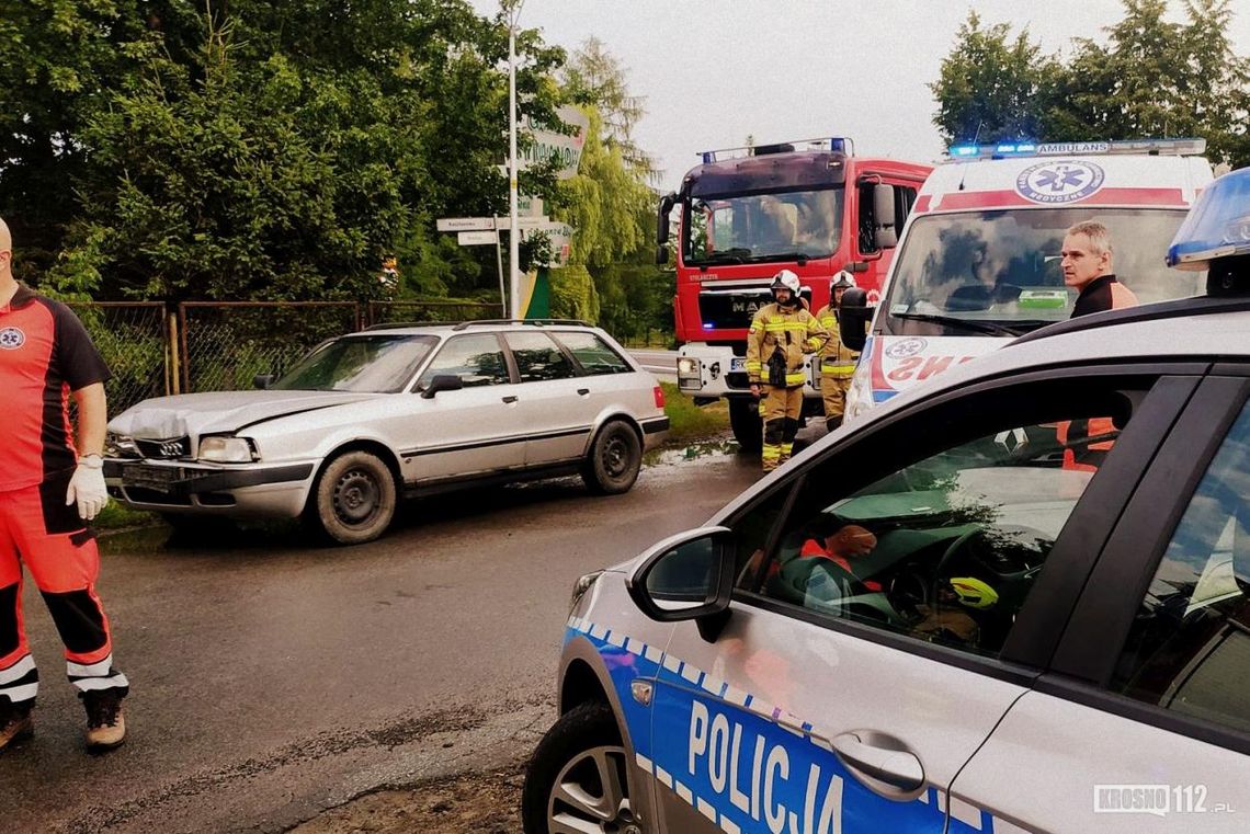 ? Klimkówka. Najechanie na tył na DK28