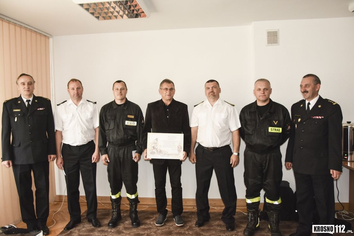 KM PSP Krosno: Wyróżniono zasłużonych strażaków