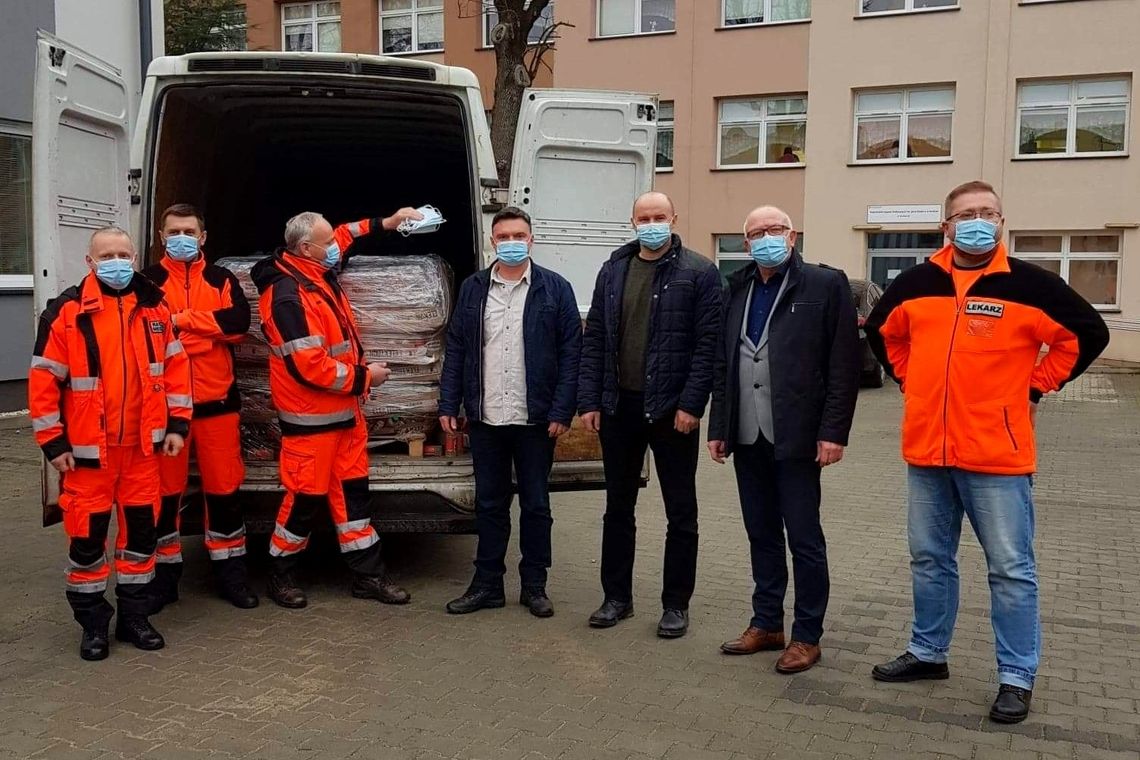 Kolejna pomoc przedsiębiorców dla medyków z krośnieńskiego Pogotowia Ratunkowego