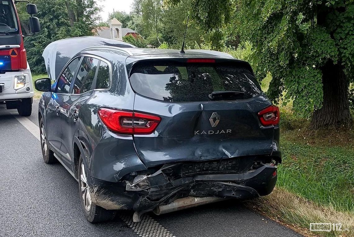 ? Kolejne zdarzenie na trasie Krosno - Miejsce Piastowe