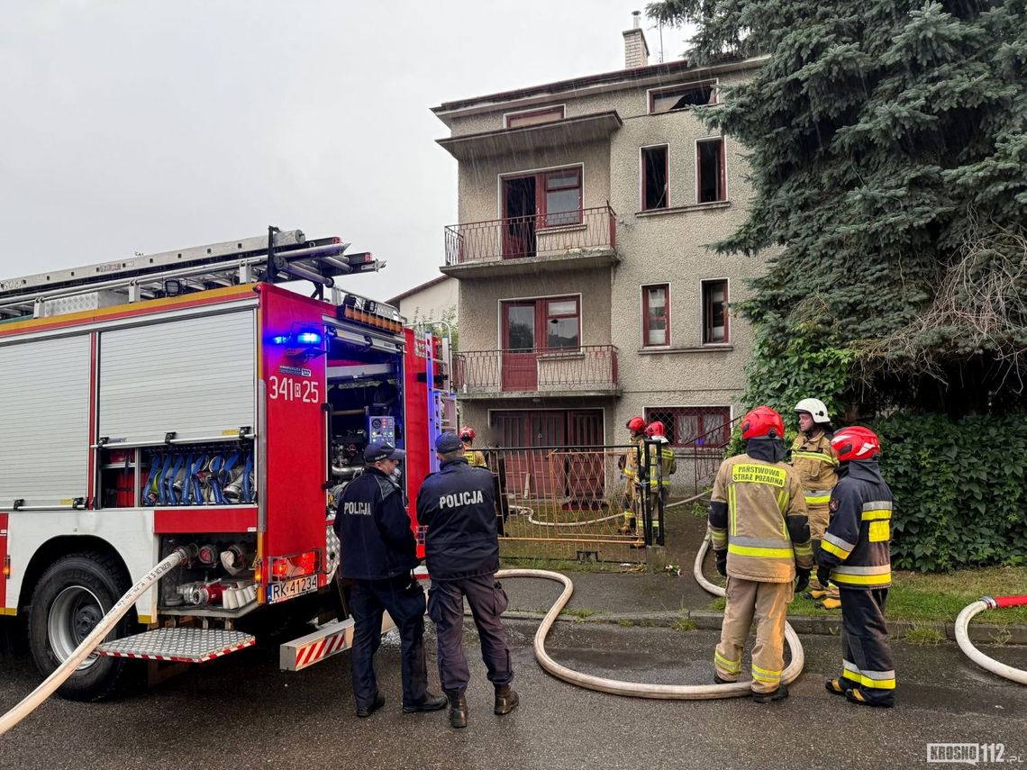 Kolejny pożar domu przy ulicy Guzikówka