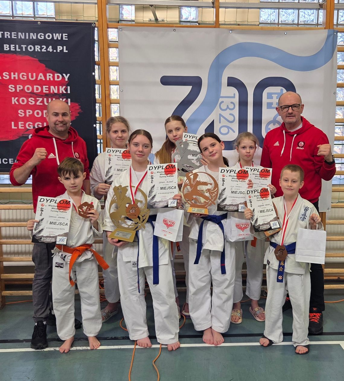 Kolejny udany start zawodników Klubu Sportowego BUDO
