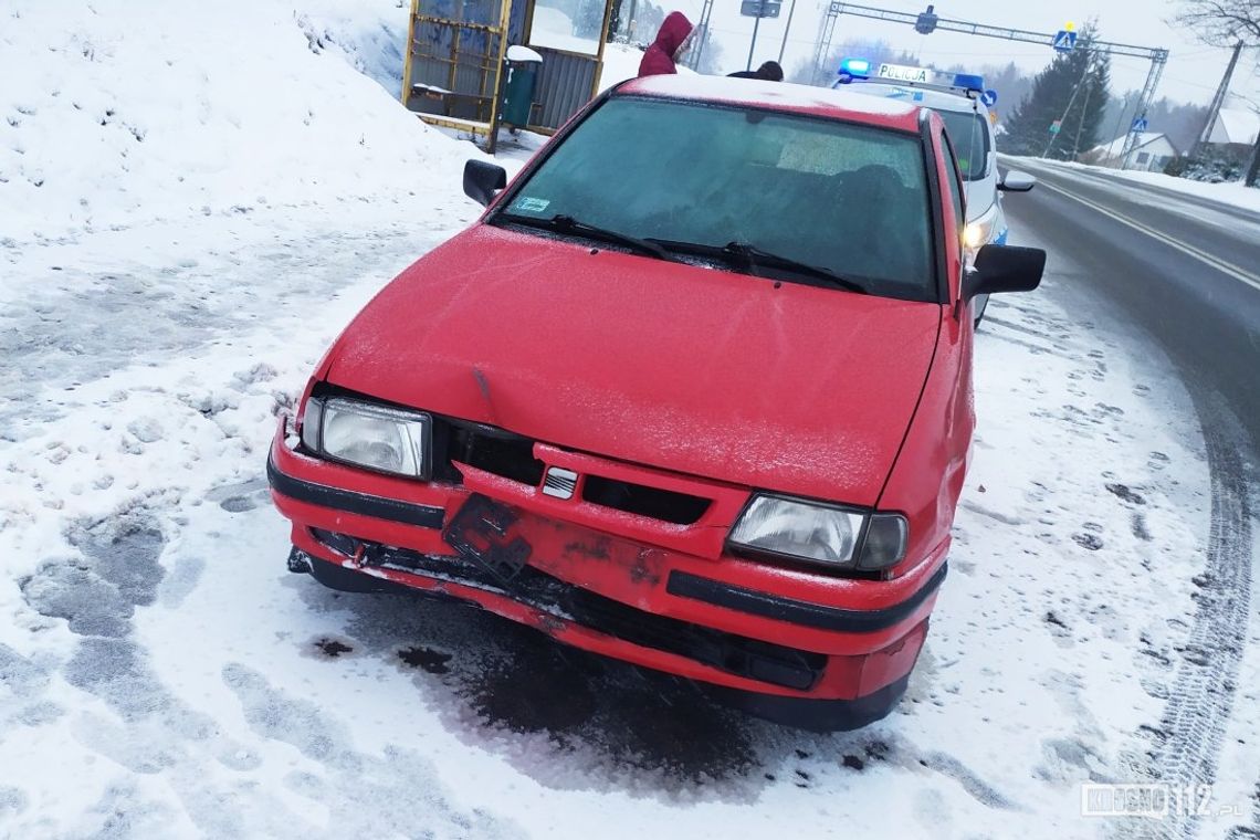 Kolizja na DK19 w Woli Komborskiej