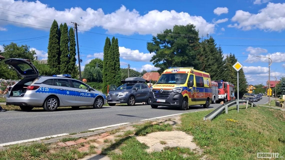 Kolizja w Posadzie Górnej. Zderzenie BMW z Oplem Kolizja w Posadzie Górnej. Zderzenie BMW z Oplem