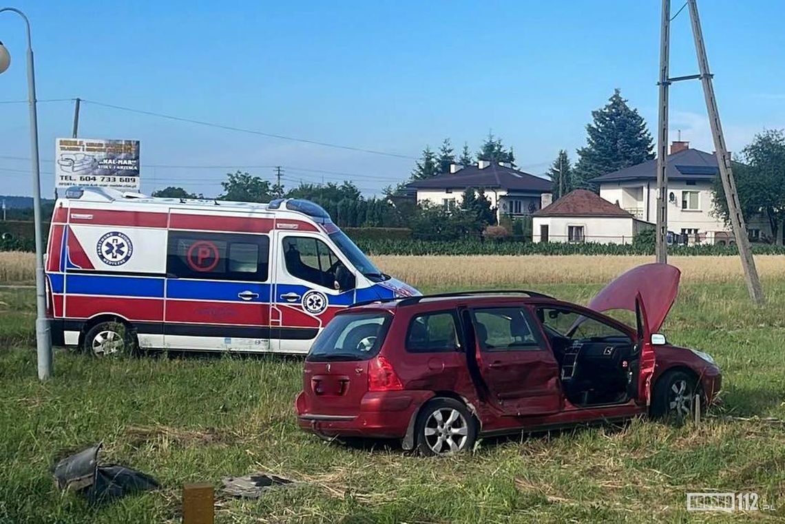 ? Kolizja w Pustynach przy ul. Dukielskiej