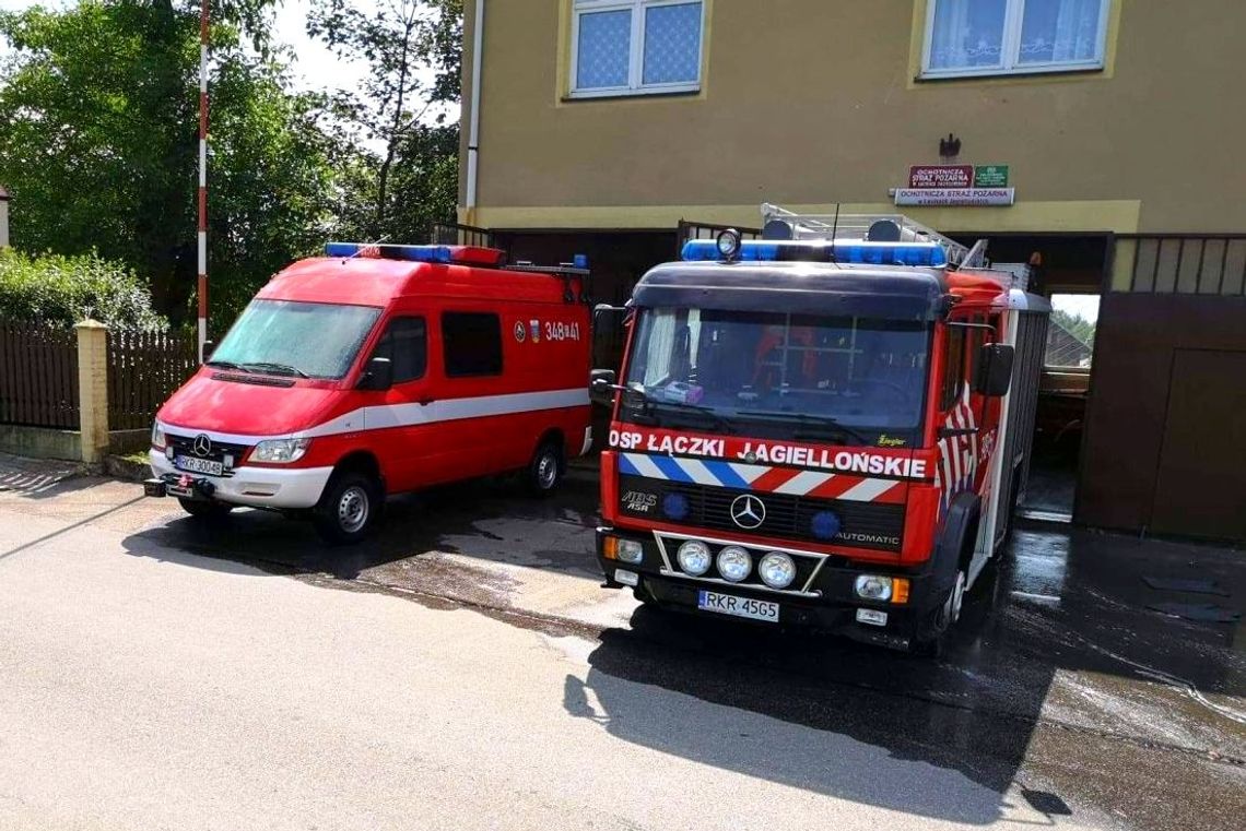 Komendant Główny PSP włączył OSP Łączki Jagiellońskie do KSRG [AKTUALIZACJA]