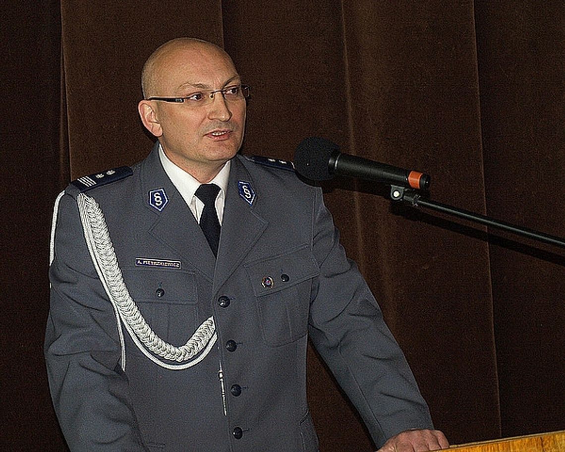 Komendant Policji w Krośnie insp. Adam Pietrzkiewicz odchodzi na emeryture
