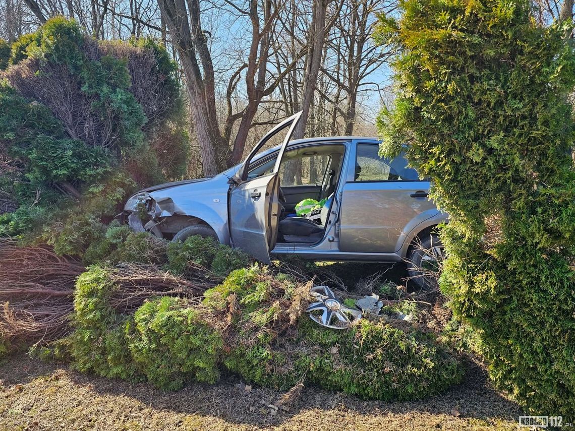 Kompletnie pijany 33-letni kierowca spowodował duże zagrożenie